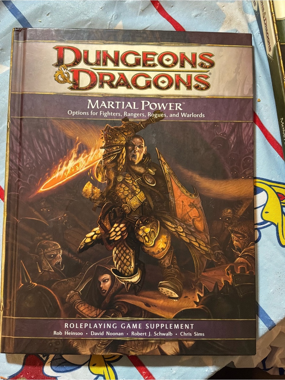 Dungeons & dragons 4th edition martial power fighters rangers rogue book